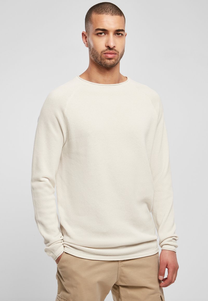 Herren Strickjacken | Urban Classics RAGLAN LONGSLEEVE Strickpullover lightgrey/hellgrau - FZ81241 Herren Strickjacken | Urban Classics RAGLAN LONGSLEEVE Strickpullover lightgrey/hellgrau - FZ81241