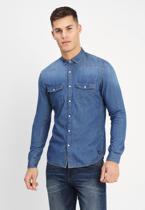 Camicia - stone blue denim