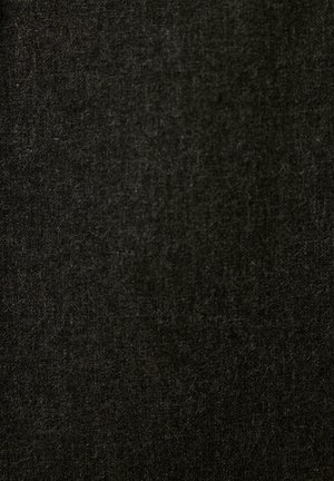 Black fabric with a soft, textured surface. The material appears lightweight, with a subtle, slightly irregular weave pattern.