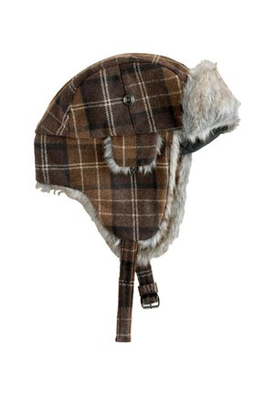 TRAPPER - Hat - brown check