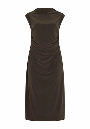 Yours Clothing, PLUS SIZE MAXI DRESSES. - Freizeitkleid - chocolate