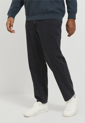 Relaxed fit jeans - black denim