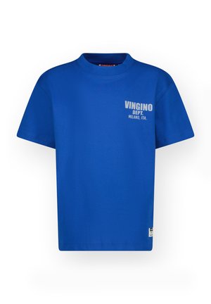 OVERSIZED - T-shirt imprimé - seascape blue