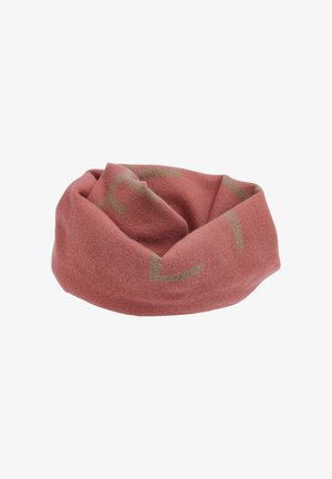 MIT LOGOSCHRIFTZUG - Scarf - granatapfel