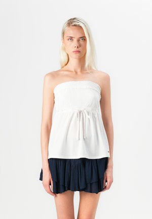 TREND DROP STRAPLESS BABYDOLL - Topper - white