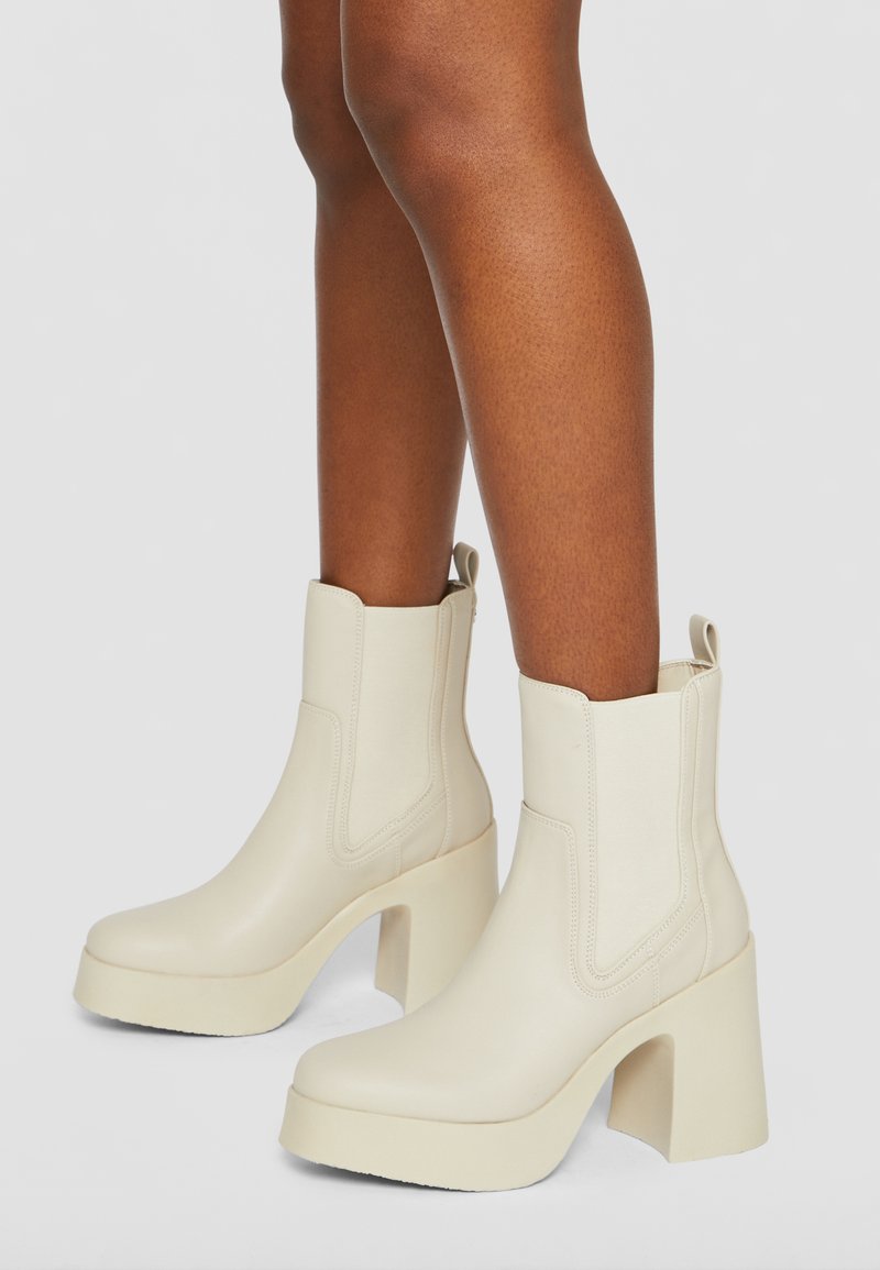 Steve Madden CLIMATE - Bottines à plateau - bone