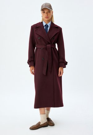 Koton LONG OVER - Trenchcoat - brown