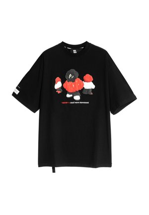 Camiseta estampada - black