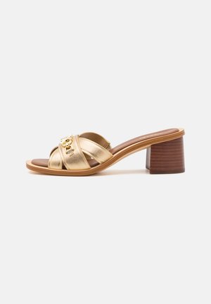 MICHAEL Michael Kors, Mules à talons - gold-coloured