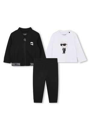 SET - Zip-up sweatshirt - black