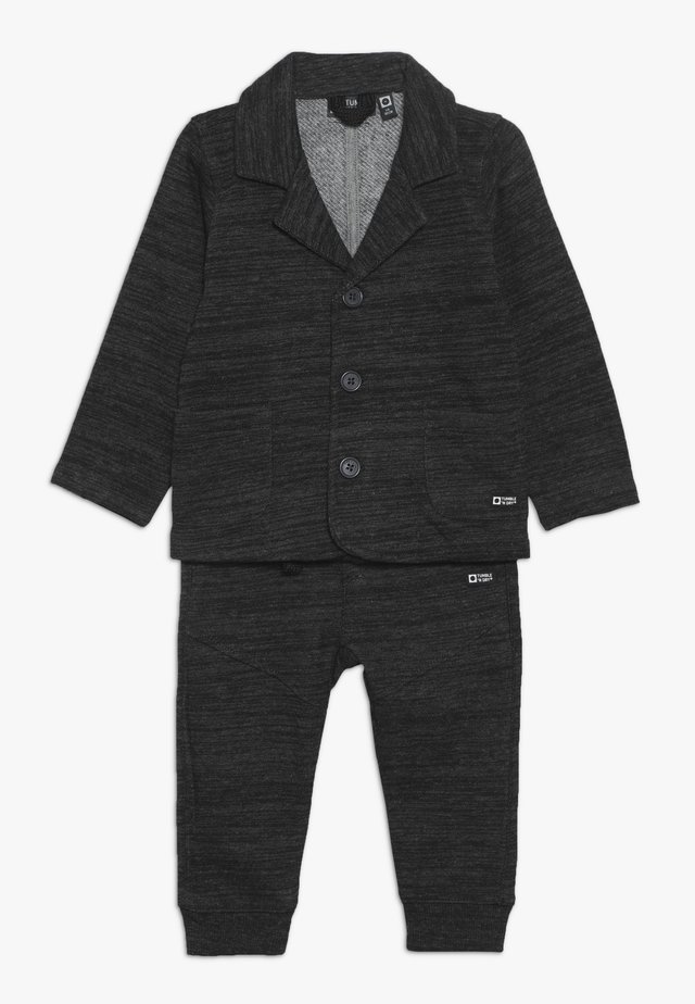 SAVIAN SJENKI SET - Kostuum - anthracite