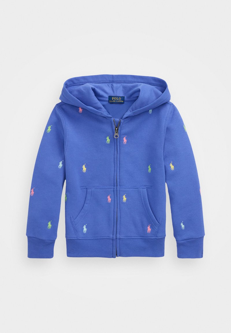 Polo Ralph Lauren POLO PONY FLEECE FULL ZIP HOODIE - Zip-up sweatshirt - scottsdale blue