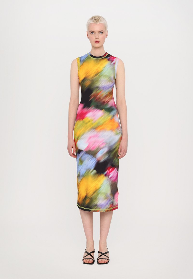 Stine Goya - TANK CREW NECK DRESS - Jersey dress - multi-coloured, Enlarge