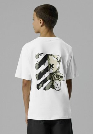 LMTD, Print T-shirt - bright white