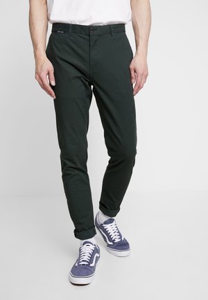 Chino kalhoty - dark green