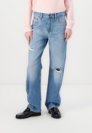 LAYLA SLIM STRAIGHT - Jeans straight leg - denim medium