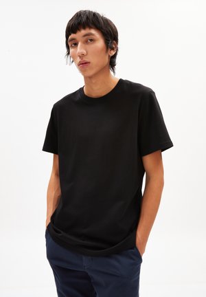 MAARKOS - Basic T-shirt - black