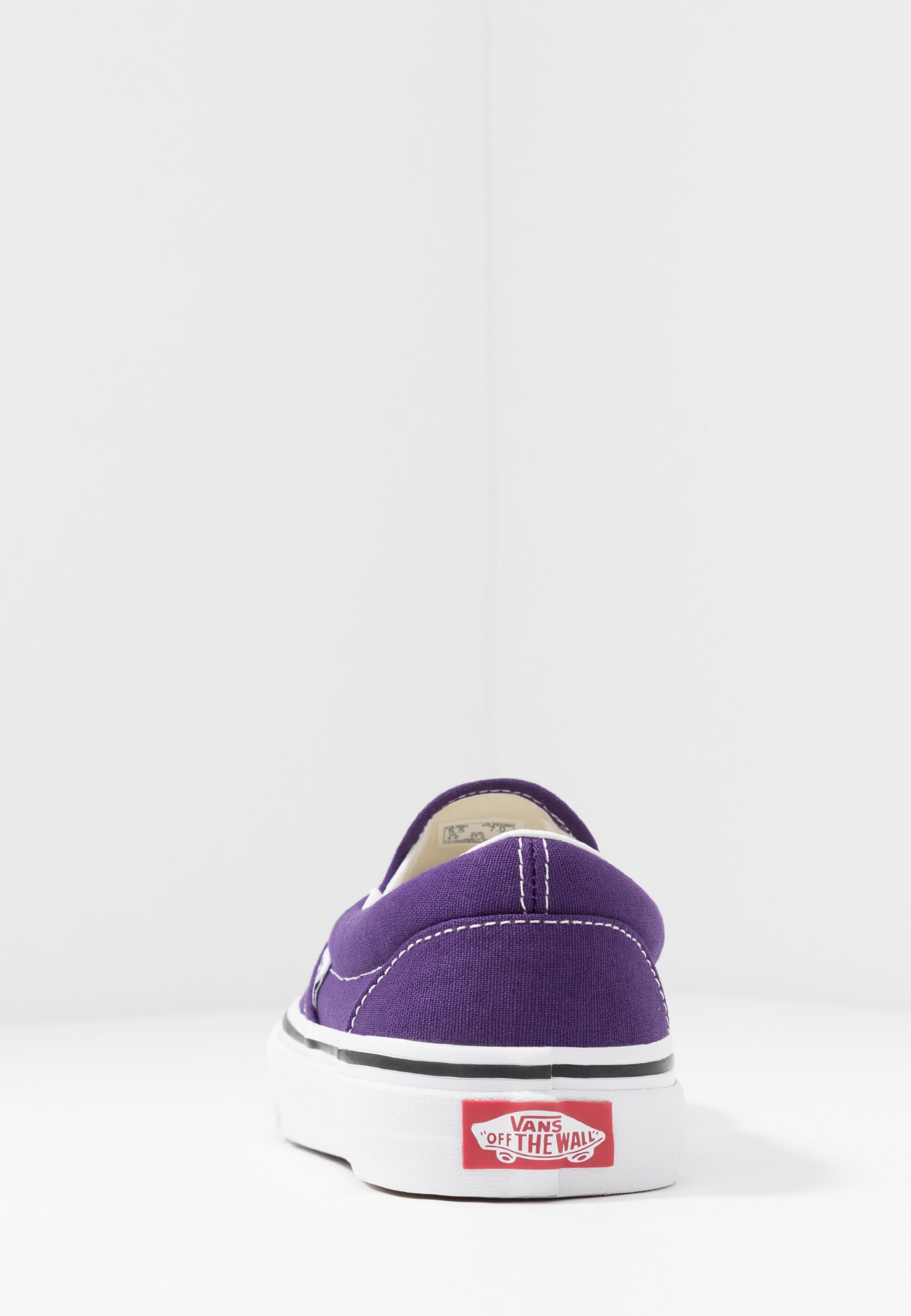 vans slip on damier violet