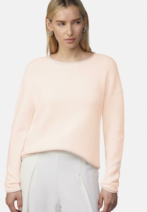 RELAXED-FIT - Strickpullover - pfirsich