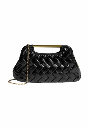 WEAVE GRAB HANDLE - Pikkulaukku - black