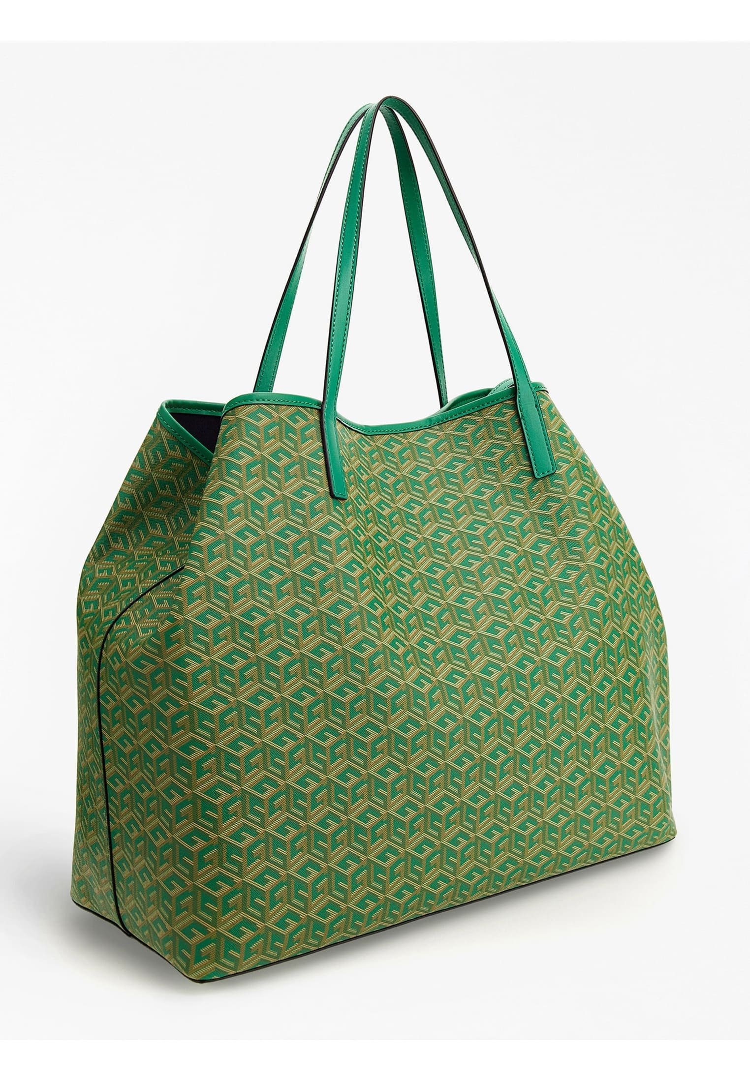 Guess SHOPPER VIKKY CUBE LOGO Tote bag grun green Zalando.ie