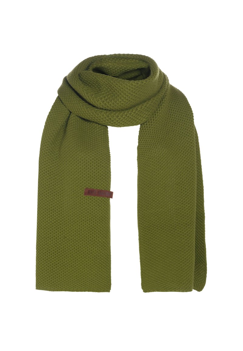 Knit Factory Sjaal - moss green