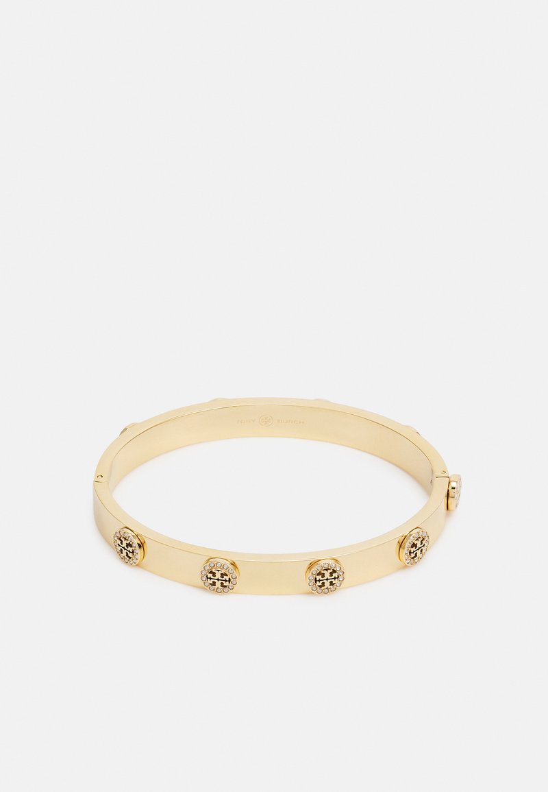 Tory Burch MILLER STUD PAVE HINGE BRACELET - Karkötő - tory gold-coloured