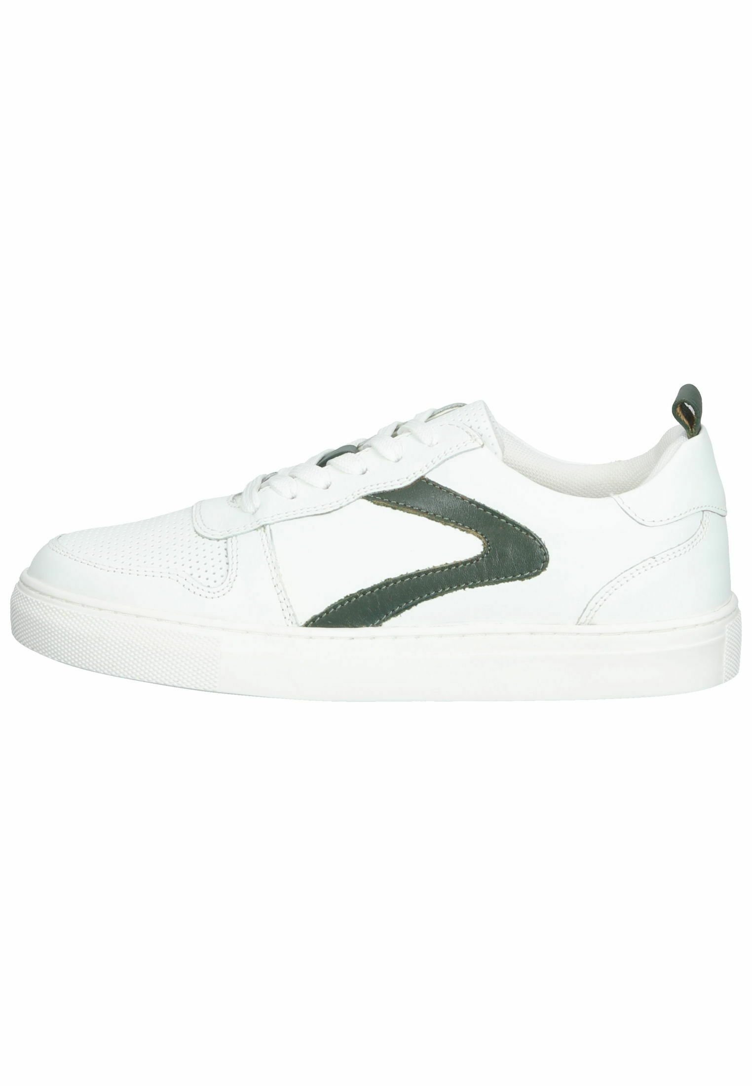 Cafe Moda Trainers - white/green/white - Zalando.de