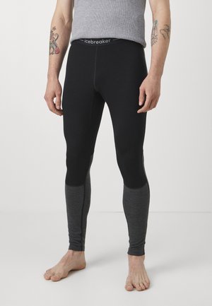 MERINO ZONEKNIT 260 LEGGINGS - Base layer - black/jet heather