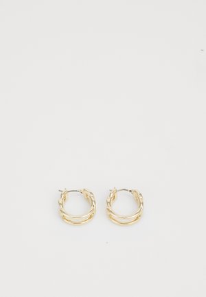 LINK HOOP - Earrings - gold-coloured