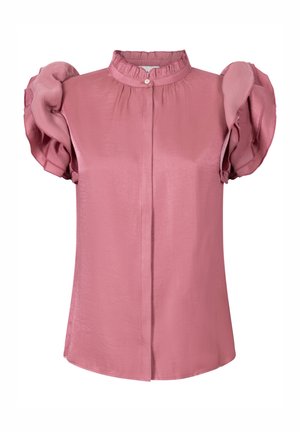 Aaiko GEZANA VIS - Overhemdblouse - dusty berry