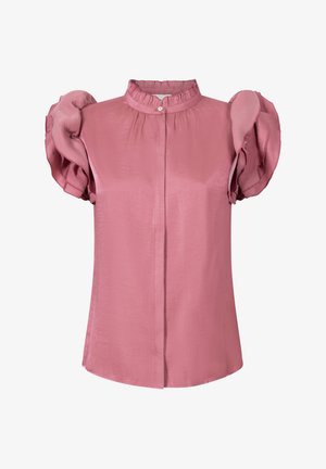 Aaiko GEZANA VIS - Overhemdblouse - dusty berry