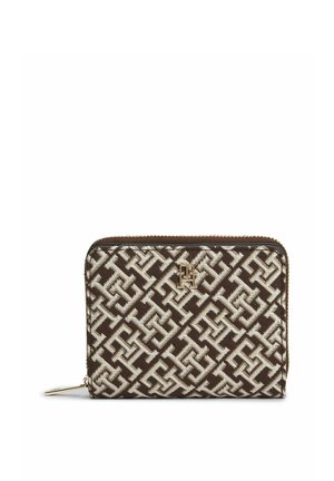 Tommy Hilfiger, TH ICON MED ZA W/ FLAP JACQUARD - Punge - neutral mono