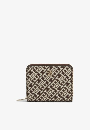 Tommy Hilfiger, TH ICON MED ZA W/ FLAP JACQUARD - Punge - neutral mono