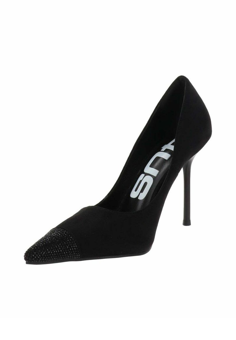 Bottes Cesare Paciotti Donna - Taille 39, Cuir Noir, Talon Très Haut, Comme Neuves