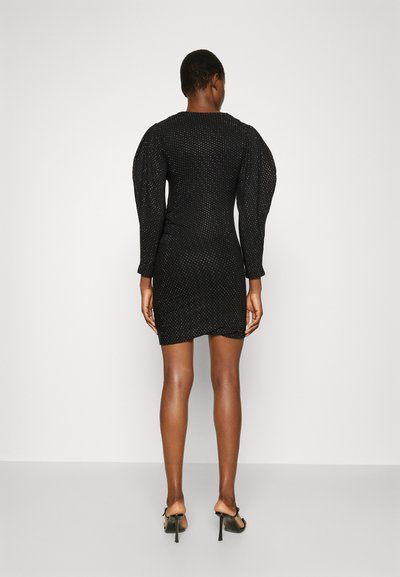 Iro NITTE - Robe en jersey - full black/silver