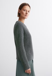Marc O'Polo BOUCLÉ  - Fleecepullover - deep emerald