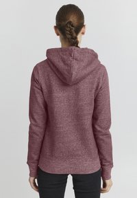 Oxmo OXCelia - Sudadera con cremallera - wine red melange