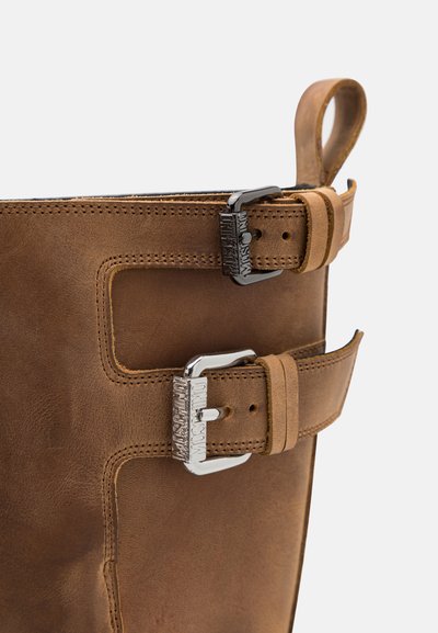 MOSCHINO STIVALE DONNA - Botas camperas - brown
