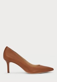 Lauren Ralph Lauren LANETTE PUMPS CLOSED TOE - Klassiske pumps - deep saddle tan