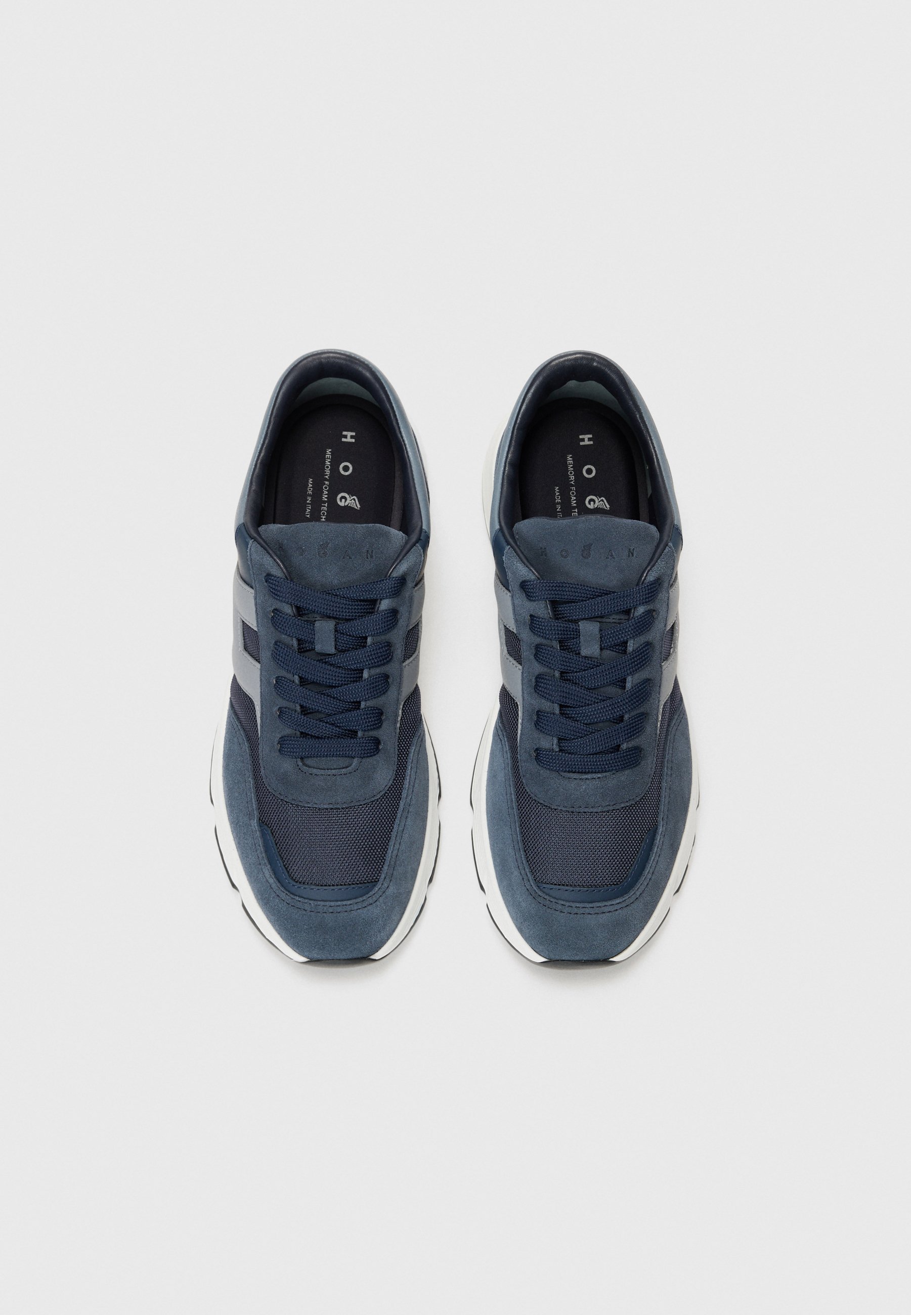 【送料&関税込】Hogan Hyperlight White/blue Sneakers Sneakers Hogan Hyperlight WHITE, BLUE for Man