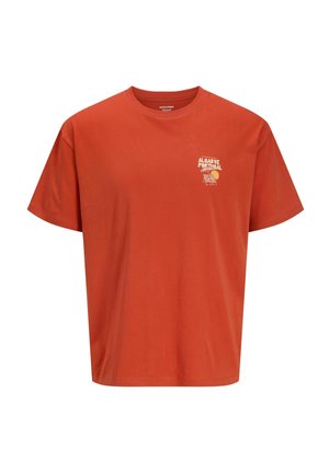Jack & Jones, T-SHIRT BACKPRINTET T-SHIRT - T-Shirt print - summer fig