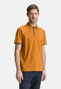 TOM TAILOR KURZARM - Poloshirts - braun