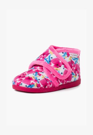 DIBUJOS - Chaussons pour bébé - fucsia unicornios