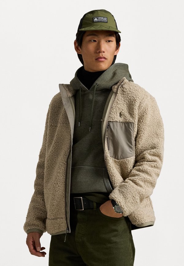 Fleece jacket - beige
