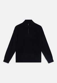 Lindex HALFZIP - Strikkegenser - dark navy
