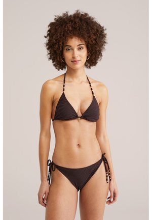WE Fashion Haut de bikini - dark brown