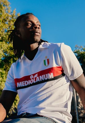 COPA Football, AC MILAN 1988 AWAY RETRO FOOTBALL SHIRT - Polo - white