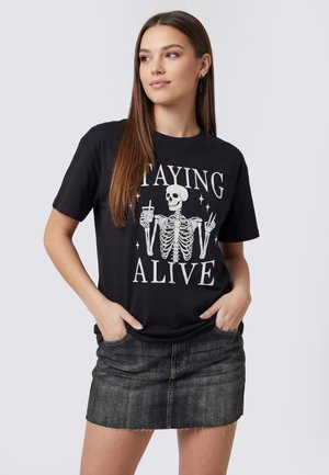 myMo ROCKS, - T-shirt z nadrukiem