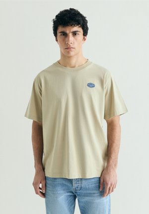 Scalpers, SCALPERS PEACHES TEE - Camiseta estampada - light khaki